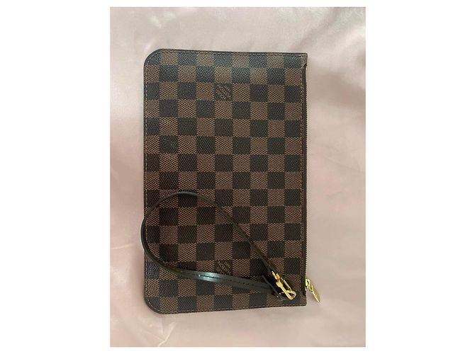 Louis Vuitton Cartera de Neverfull MM Castaño - vista 10