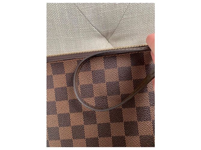 Louis Vuitton Cartera de Neverfull MM Castaño - vista 4