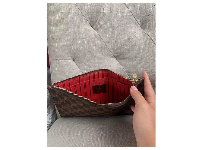 Louis Vuitton Cartera de Neverfull MM Castaño - vista 5