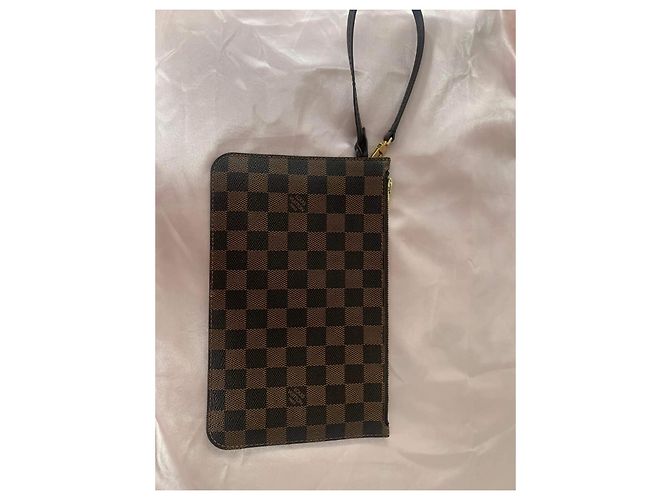 Louis Vuitton Cartera de Neverfull MM Castaño - vista 9