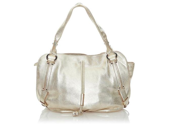 Céline Metallic Leather Bittersweet Hobo Bag - view 2