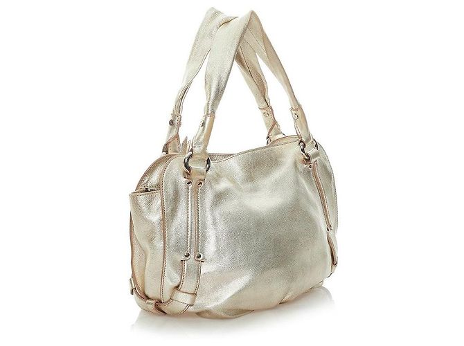 Céline Metallic Leather Bittersweet Hobo Bag - view 3