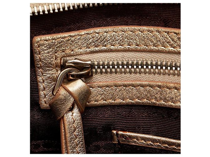 Céline Metallic Leather Bittersweet Hobo Bag - view 6