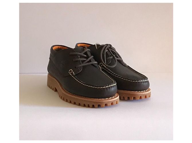 Timberland Jackson's Landing Scarpe stringate in pelle marrone scuro - vista 2