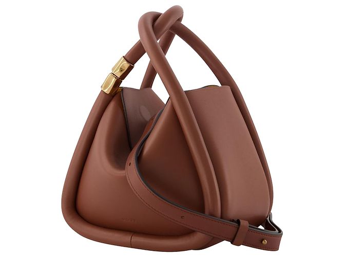Boyy Wonton 20 Borsa in Pelle Marrone - vista 2