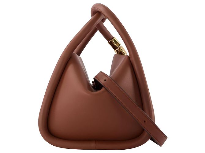 Boyy Wonton 20 Borsa in Pelle Marrone - vista 3