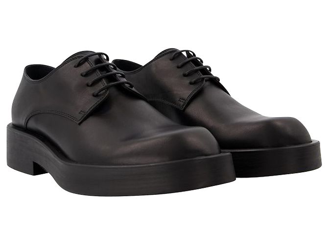 Ann Demeulemeester Zapatos con cordones Constant en cuero negro - vista 2
