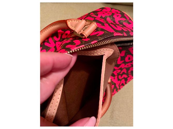 Louis Vuitton speedy 30 limited graffiti Multicolore - vista 14