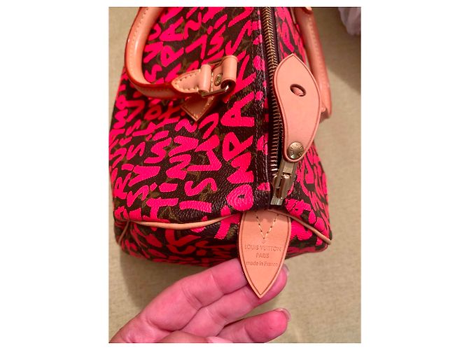 Louis Vuitton speedy 30 limited graffiti Multicolore - vista 17
