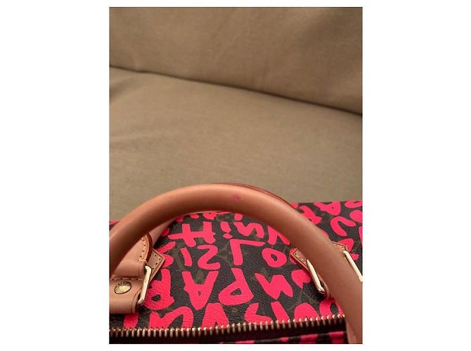 Louis Vuitton speedy 30 limited graffiti Multicolore - vista 4