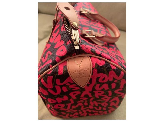 Louis Vuitton speedy 30 limited graffiti Multicolore - vista 5