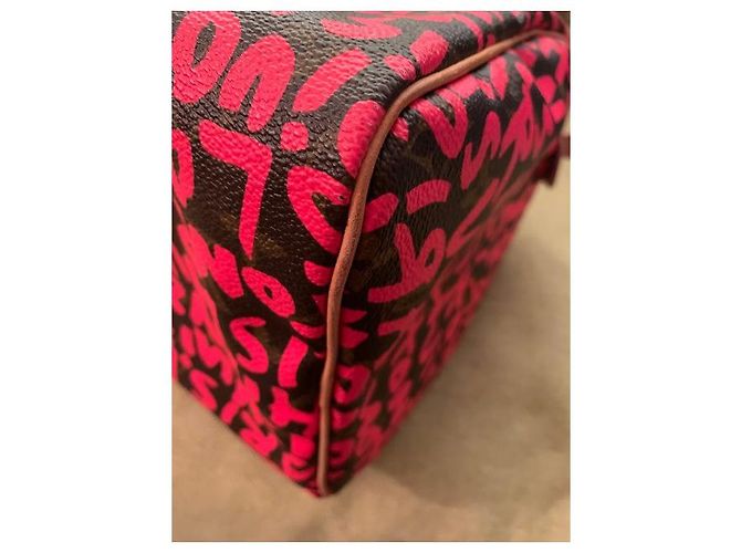 Louis Vuitton speedy 30 limited graffiti Multicolore - vista 6