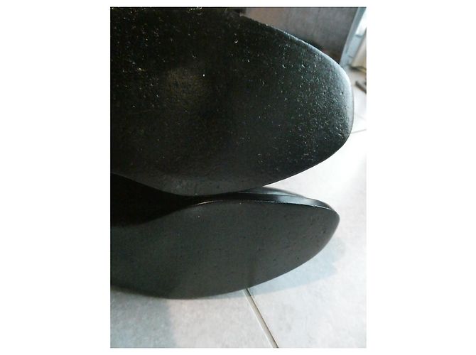 louis vuitton leather boots 41.5 Black - view 10