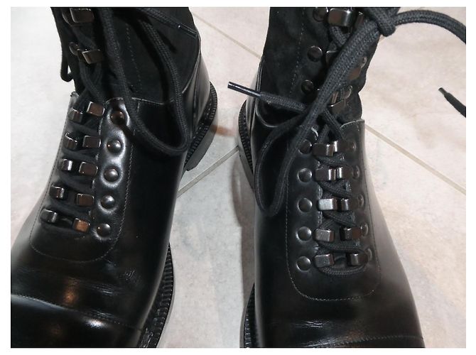 louis vuitton leather boots 41.5 Black - view 3