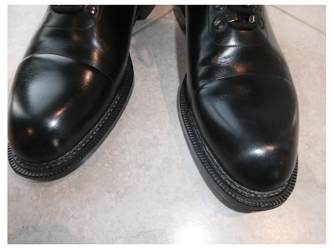 louis vuitton leather boots 41.5 Black - view 4