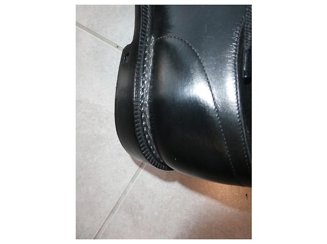 louis vuitton leather boots 41.5 Black - view 7