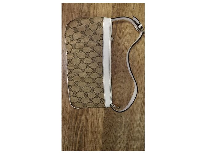 Borsa a mano Gucci Beige in tessuto - vista 10