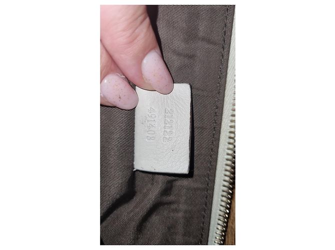 Borsa a mano Gucci Beige in tessuto - vista 4
