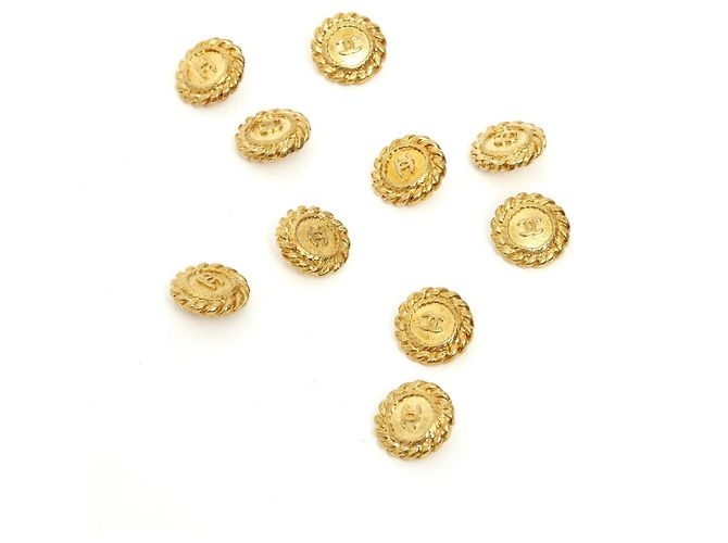 CHANEL X10 CC-Tasten 1.6 cm 0.63IM Golden - Ansicht 2