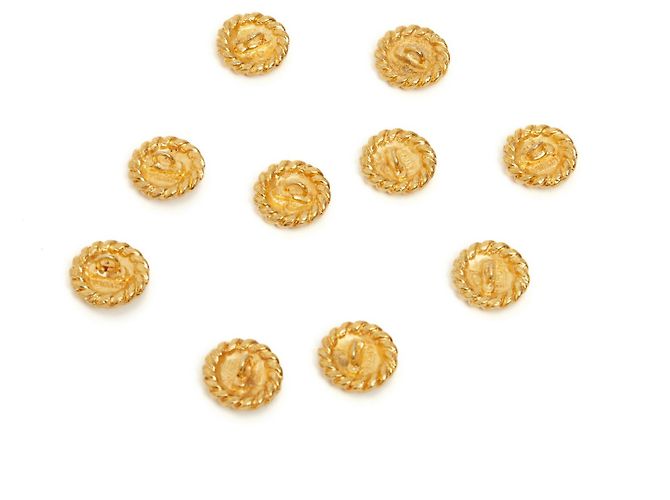 CHANEL X10 CC-Tasten 1.6 cm 0.63IM Golden - Ansicht 3