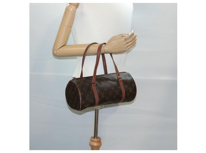 Louis Vuitton Monogram Papillon 30 Borsa a mano vecchio modello M51365 Aut LV ac964 - vista 20