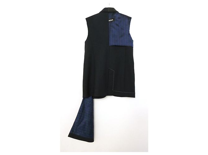 Autre Marque Monse PF19 Chaqueta deconstruida Azul marino - vista 3