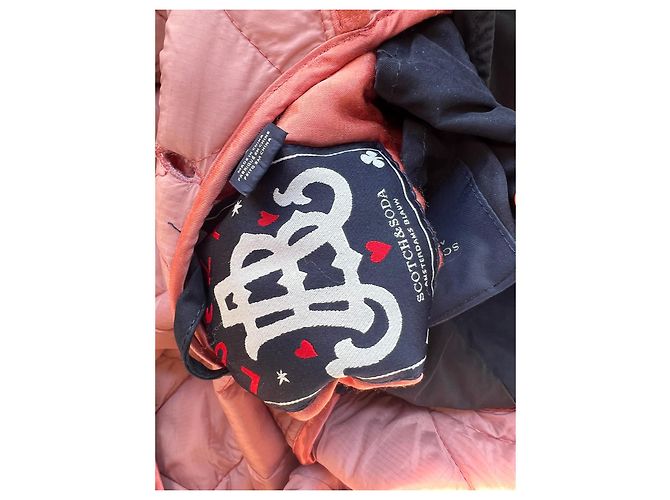 Parka Scotch and Soda de lana azul Talla S - vista 10