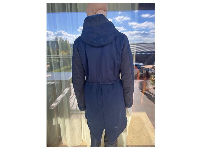 Parka Scotch and Soda de lana azul Talla S - vista 3