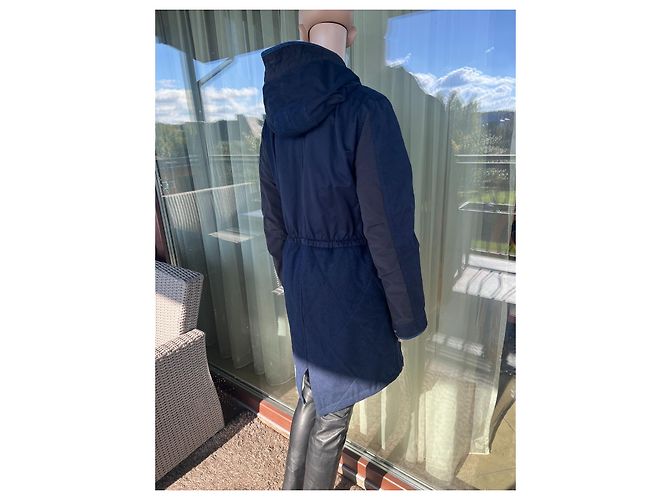 Parka Scotch and Soda de lana azul Talla S - vista 4