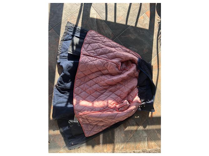 Parka Scotch and Soda de lana azul Talla S - vista 6
