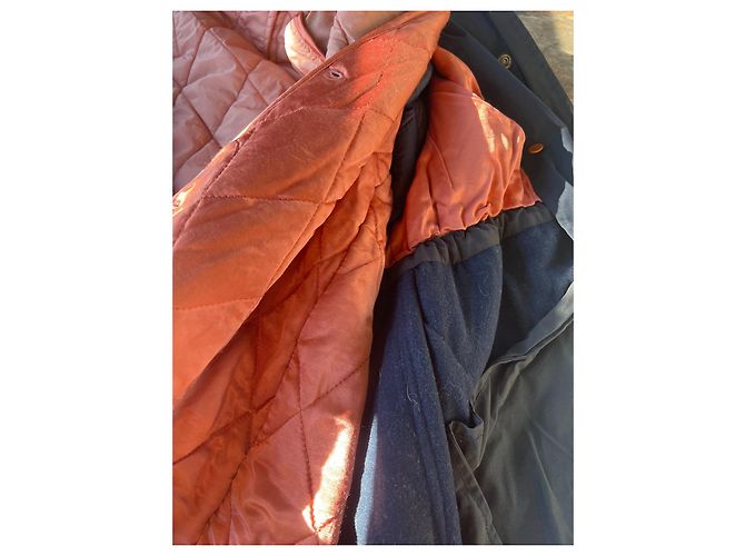 Parka Scotch and Soda de lana azul Talla S - vista 7