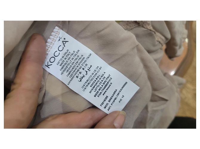 Autre Marque Kocca camicia nuova beige D'oro - vista 5