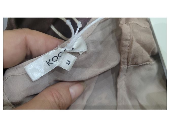 Autre Marque Kocca camicia nuova beige D'oro - vista 6