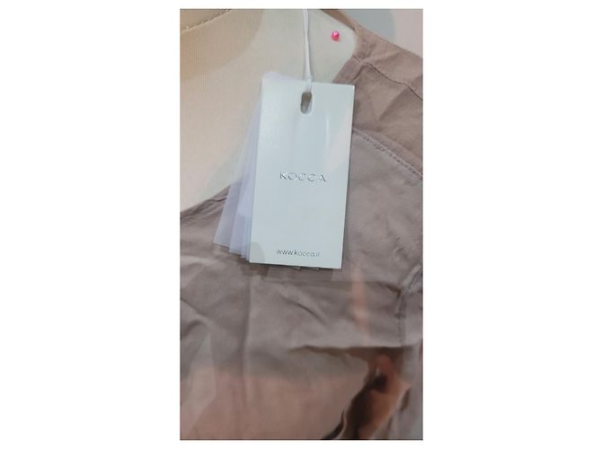 Autre Marque Kocca camicia nuova beige D'oro - vista 9