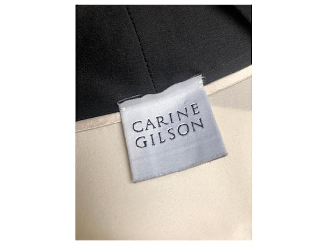Carine Gilson Intimates Nero Bianco sporco - vista 4