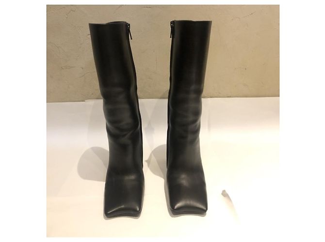 *BALENCIAGA BOTAS DE CUERO LUNA Balenciaga 35 - vista 2