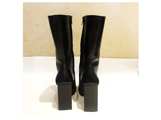 *BALENCIAGA BOTAS DE CUERO LUNA Balenciaga 35 - vista 4
