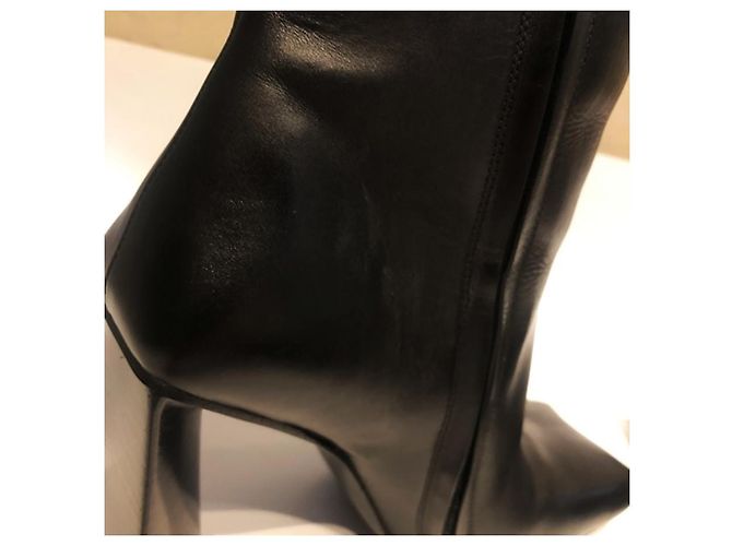 *BALENCIAGA BOTAS DE CUERO LUNA Balenciaga 35 - vista 6