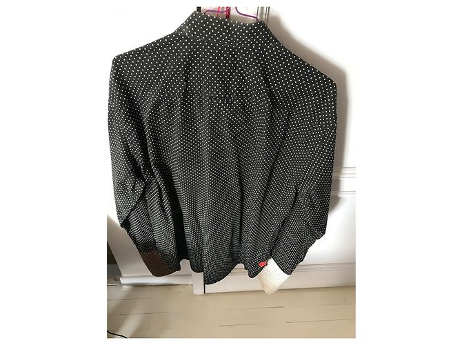 Camicia a pois di Paul Smith Nero - vista 6