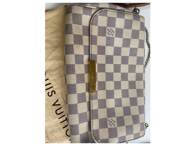 Louis Vuitton Lieblings-MM Damier Azur Blau - Ansicht 12