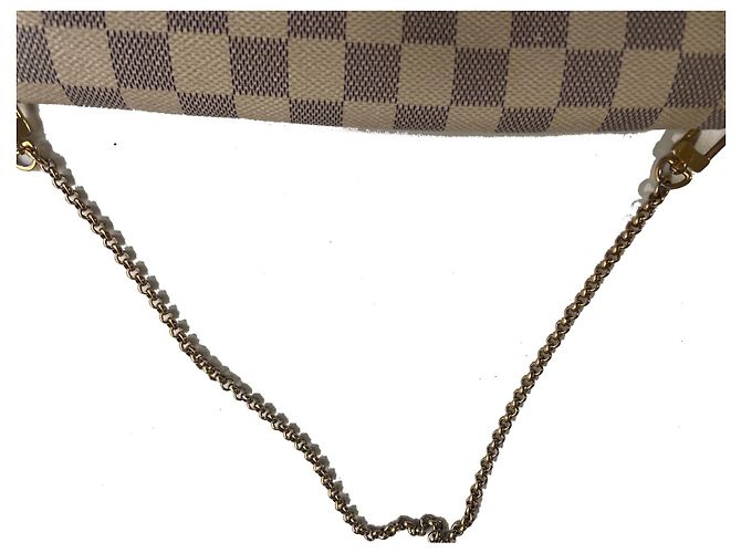 Louis Vuitton Lieblings-MM Damier Azur Blau - Ansicht 14