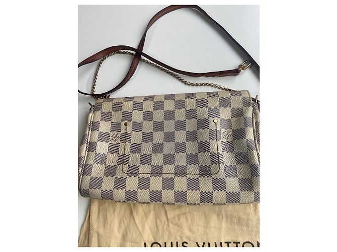 Louis Vuitton Lieblings-MM Damier Azur Blau - Ansicht 18