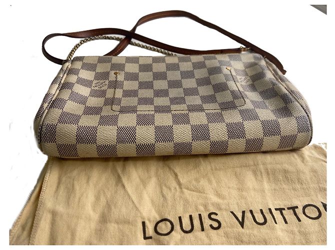 Louis Vuitton Lieblings-MM Damier Azur Blau - Ansicht 2
