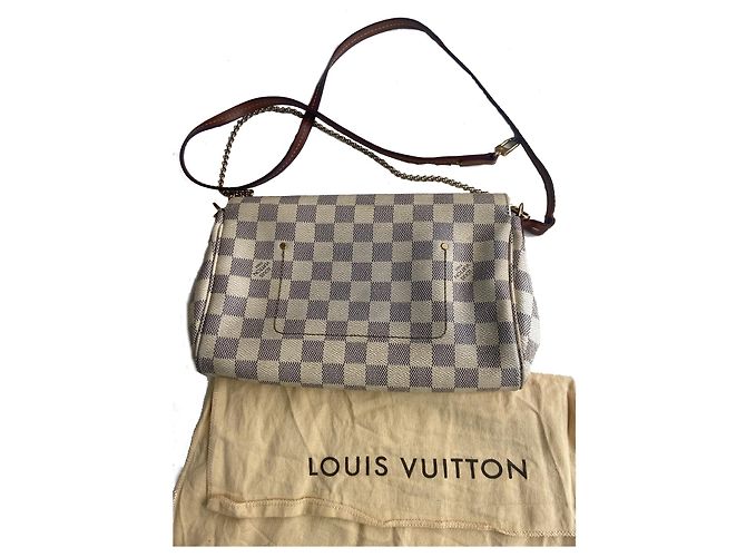 Louis Vuitton Lieblings-MM Damier Azur Blau - Ansicht 3