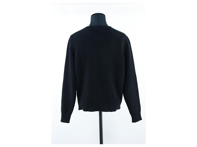 Kitsune Jersey Maison Kitsuné M Negro - vista 3