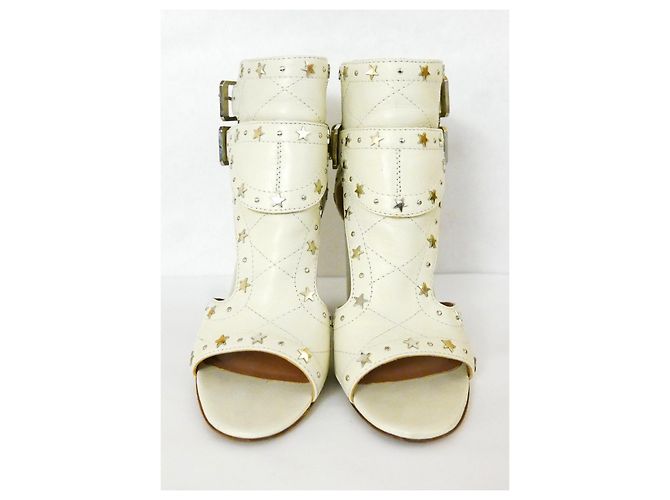 Laurence Dacade White Star Stud Rush 90 BOOTS Bianco - vista 6