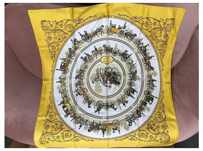 Hermès El paseo de Longchamps Amarillo - vista 10