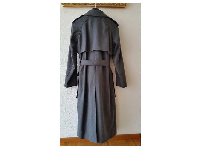 ABRIGO WILSFORD DE CASHMERE GRIS DE BURBERRY - vista 3