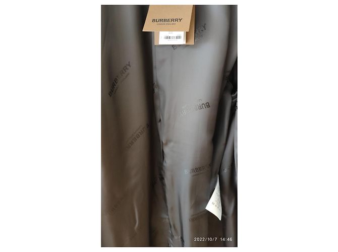 ABRIGO WILSFORD DE CASHMERE GRIS DE BURBERRY - vista 5