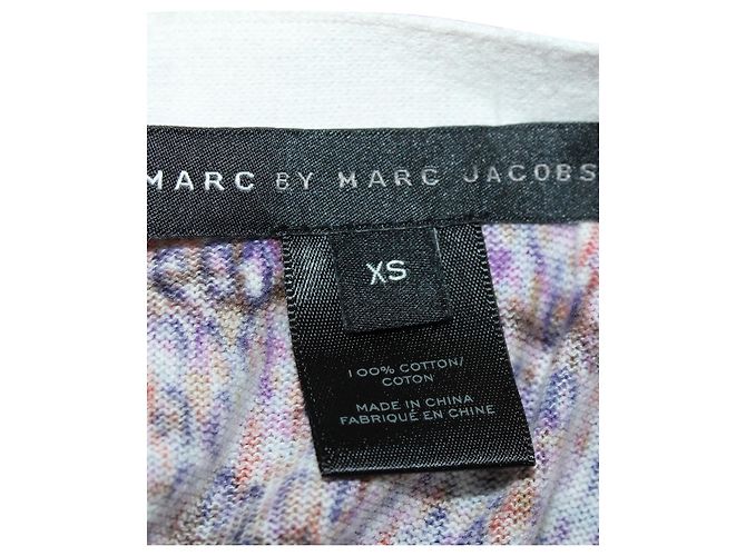 Marc by Marc Jacobs Cardigan Marc Jacobs in cotone multicolore - vista 4